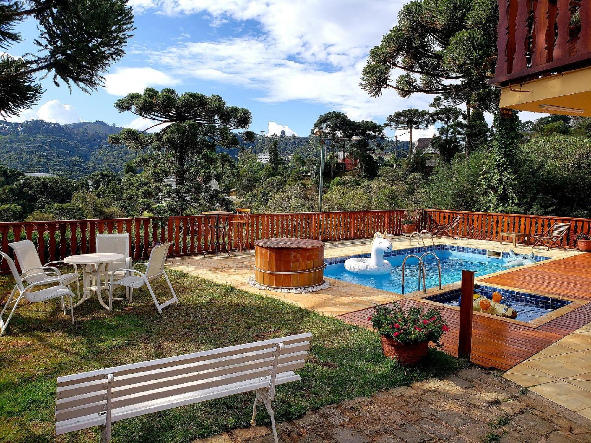 Mansao Austriaca Guesthouse กังโปสดูจอร์เดา ภายนอก รูปภาพ