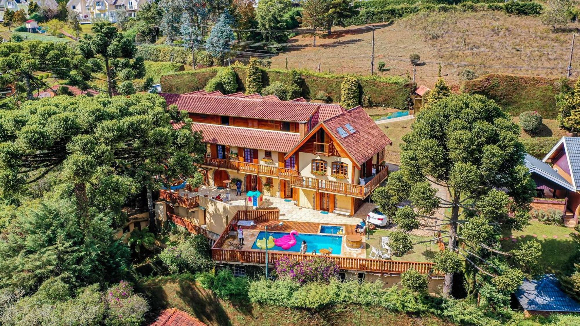 Mansao Austriaca Guesthouse กังโปสดูจอร์เดา ภายนอก รูปภาพ