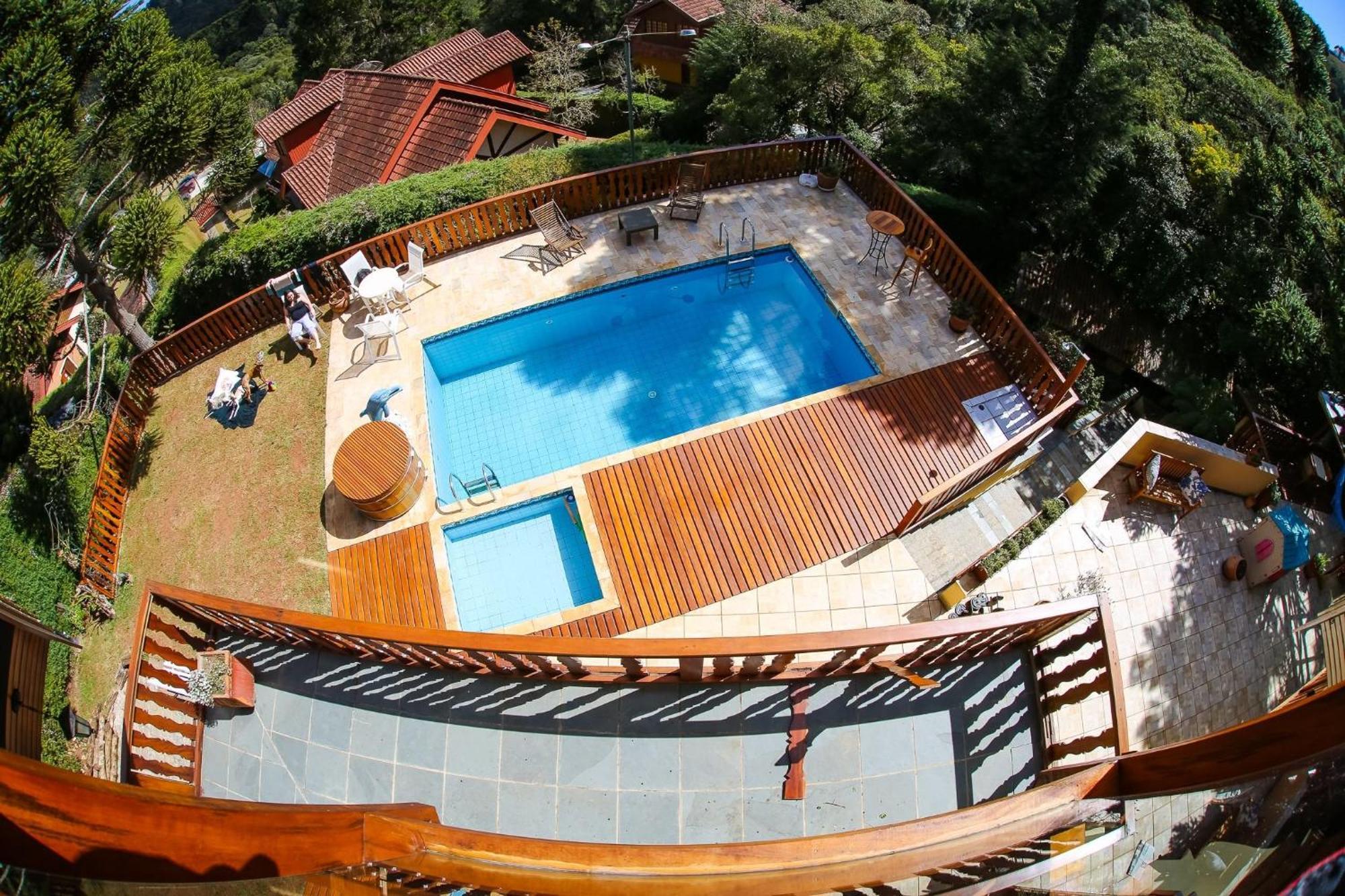 Mansao Austriaca Guesthouse กังโปสดูจอร์เดา ภายนอก รูปภาพ